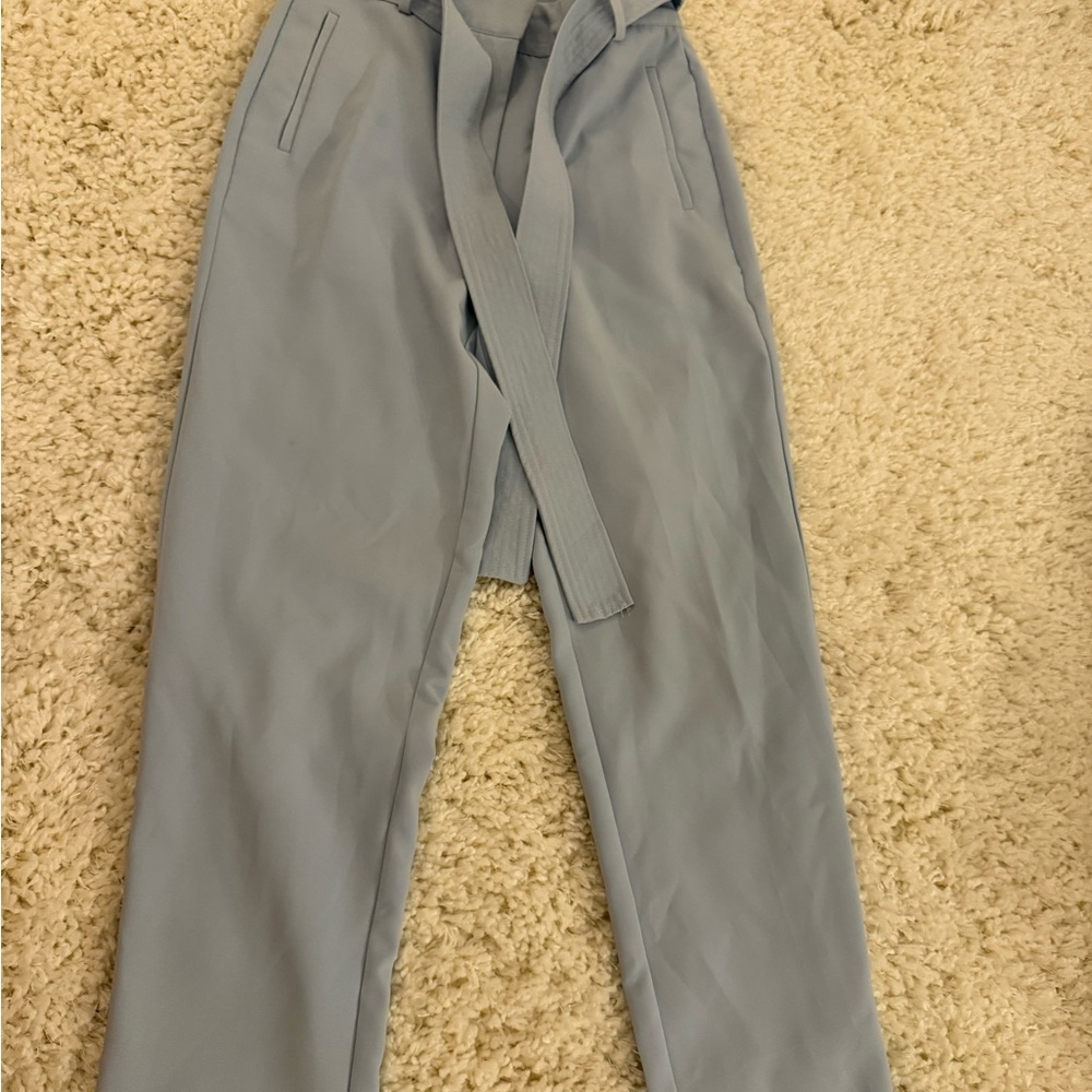 Women's Light Blue business Pants